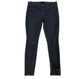 VINCE Grey Skinny Jeans Women’s Size 28 Ankle Zip Stretch